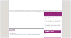 Desktop Screenshot of gadc.org.kh