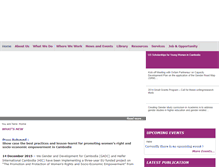 Tablet Screenshot of gadc.org.kh